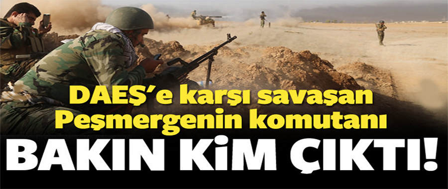 Peşmergenin komutanı eski PKK'lı çıktı..