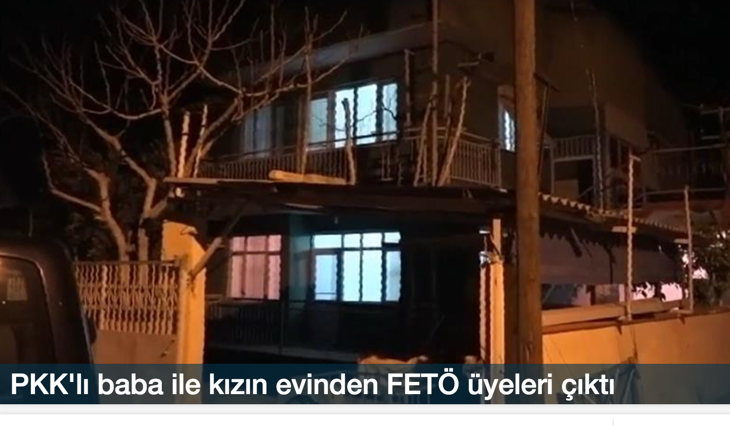 PKK'lı baba ile kızın evinden FETÖ üyeleri çıktı!..