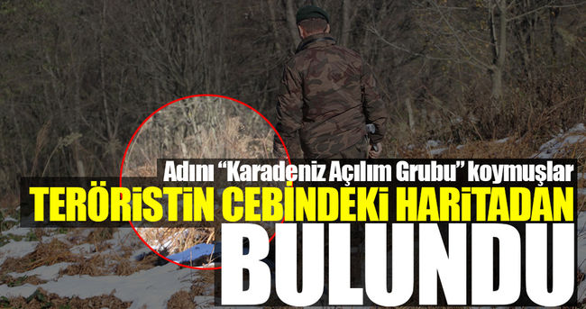 PKK'lı hainler Karadeniz'de tutunamadı..