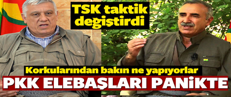 PKK'nın elebaşları panikte!