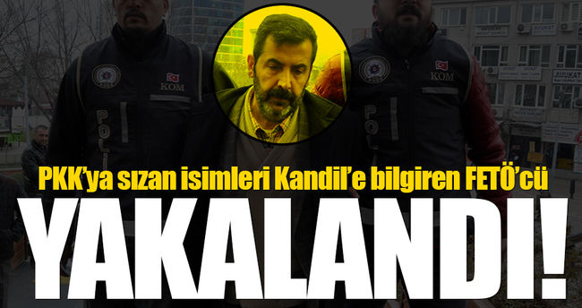 PKK'ya istihbarat taşıyan FETÖ'cü imam yakalandı!
