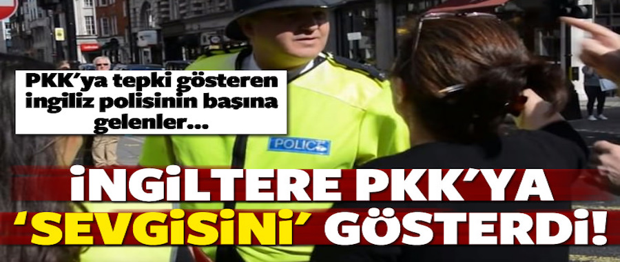 PKK'ya tepki gösteren polisin başına gelenler...