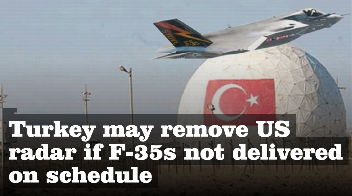 Turkey may remove US radar if F-35s not delivered on schedule