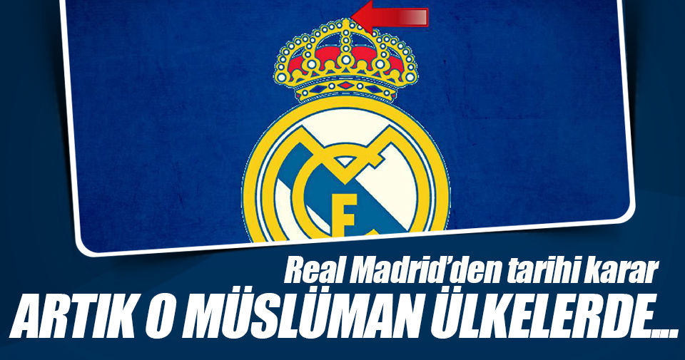 Real Madrid logosundan haçı kaldırdı!..