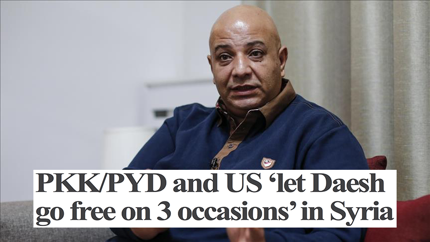 PKK/PYD, US 'let Daesh go free on 3 occasions' in Syria