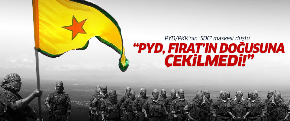 'PYD Fırat'ın doğusuna çekilmedi'