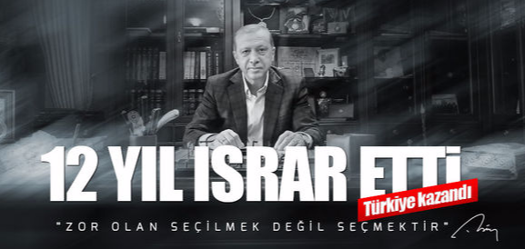 Erdoğan ısrarla ‘gençlik’ dedi, Türkiye kazandı!