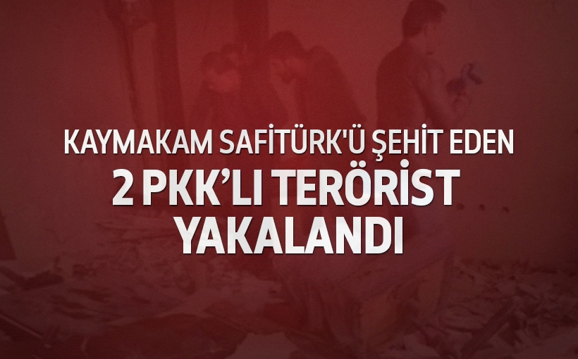 Şehit Kaymakam'ın katili PKKlılar yakalandı..