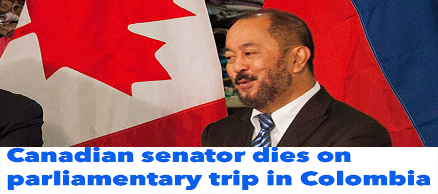 Canadian senator dies on parliamentary trip in Colombia