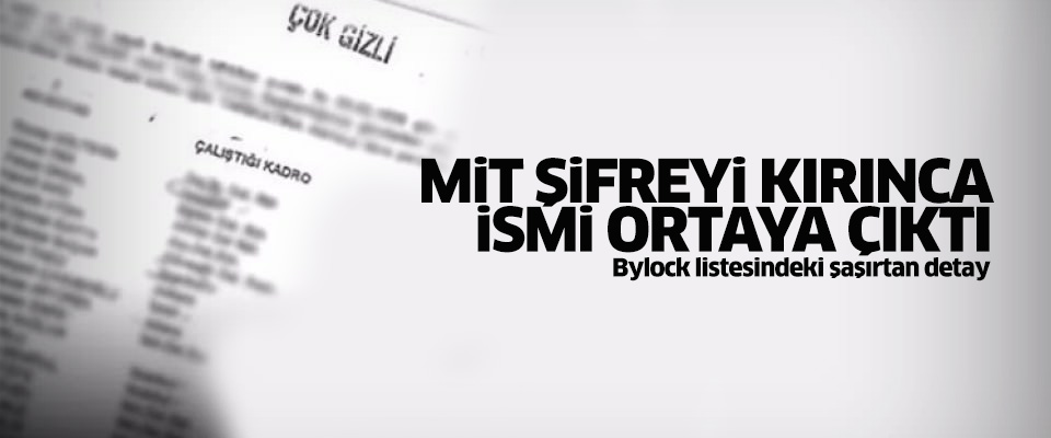 Ankara Emniyeti'nde şok!.. MİT şifreyi kırınca ismi ortaya çıktı..