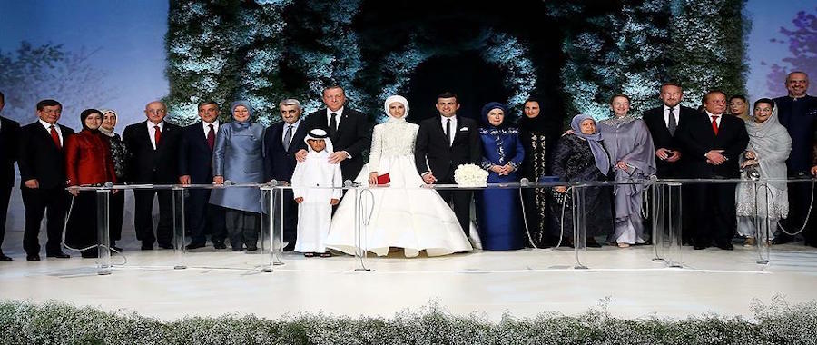 Turkish president's daughter marries in Istanbul