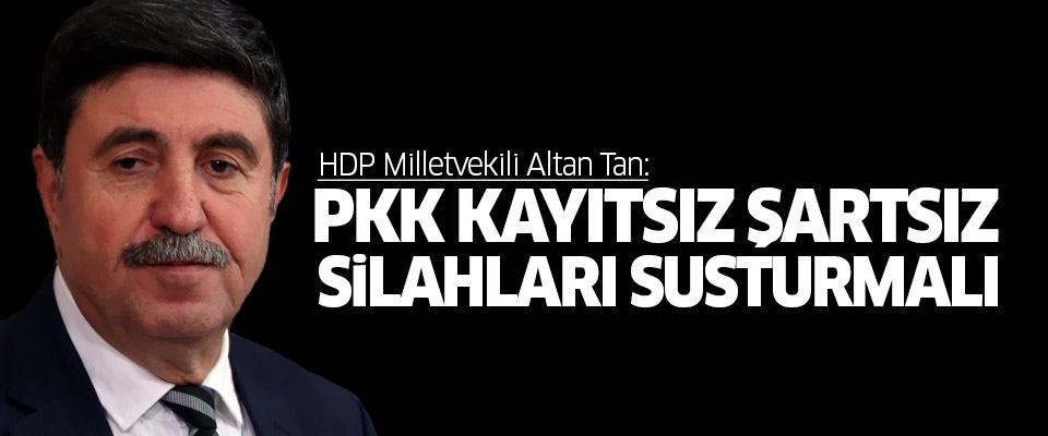 HDP Milletvekili'nden şaşırtan sözler..