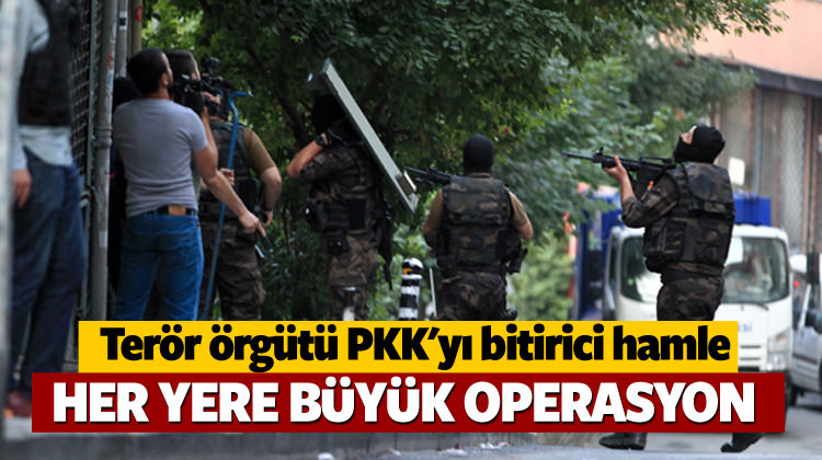 Terör örgütü PKK’ya 2. dalga operasyon!..
