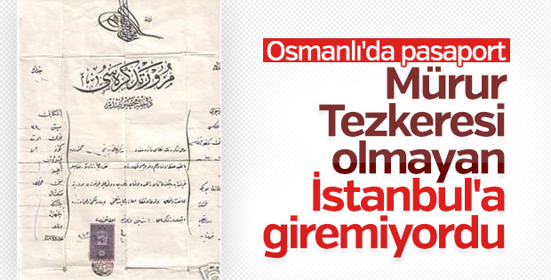 Osmanlı pasaportu: Mürur Tezkeresi