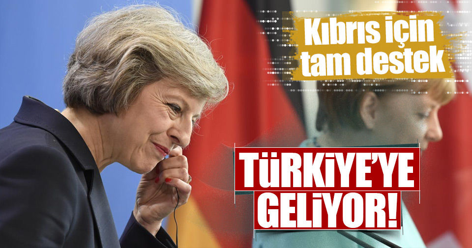 İngiltere Başbakanı Theresa May Türkiye'ye geliyor