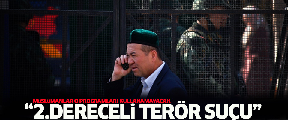 Doğu Türkistan'da cep telefonu yasağına bir yenisi daha eklendi