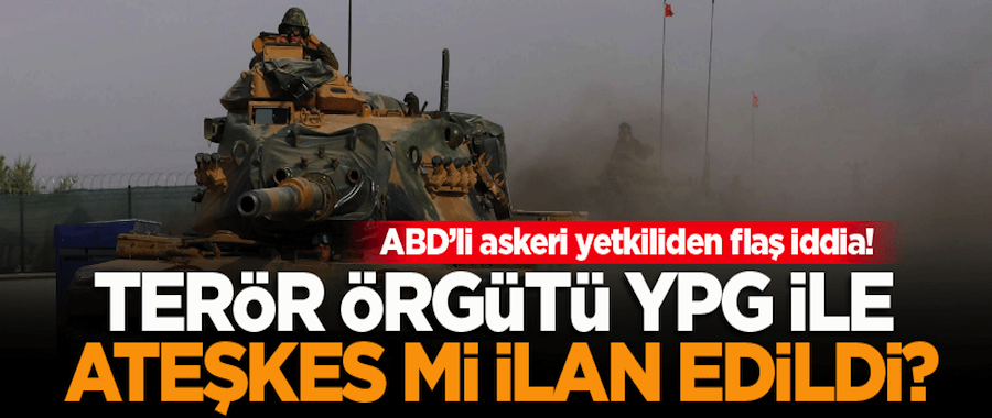 'Türkiye ile terör örgütü YPG arasında ateşkes' iddiası!..