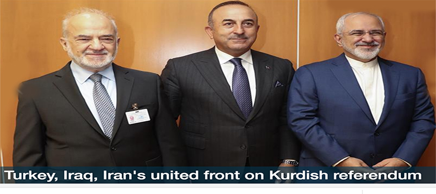 Turkey, Iraq, Iran's united front on Kurdish referendum