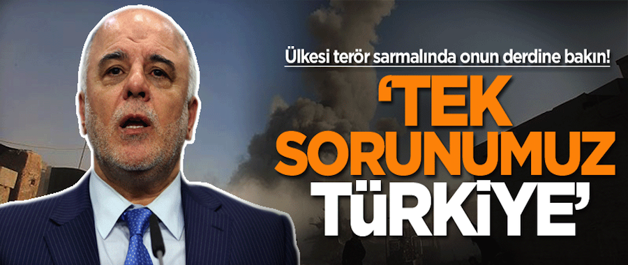 Ülkesi terör üssüne dönmüş, O'nun 'tek sorunu Türkiye'