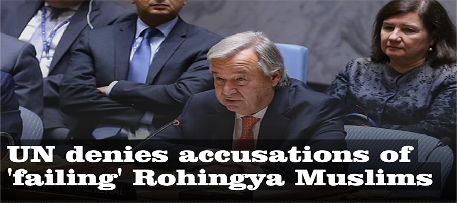 UN denies accusations of 'failing' Rohingya Muslims