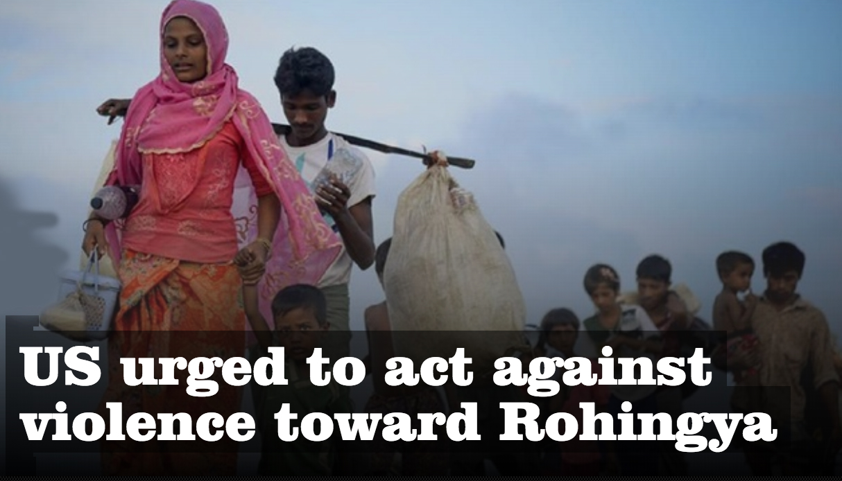 US urged to act against violence toward Rohingya