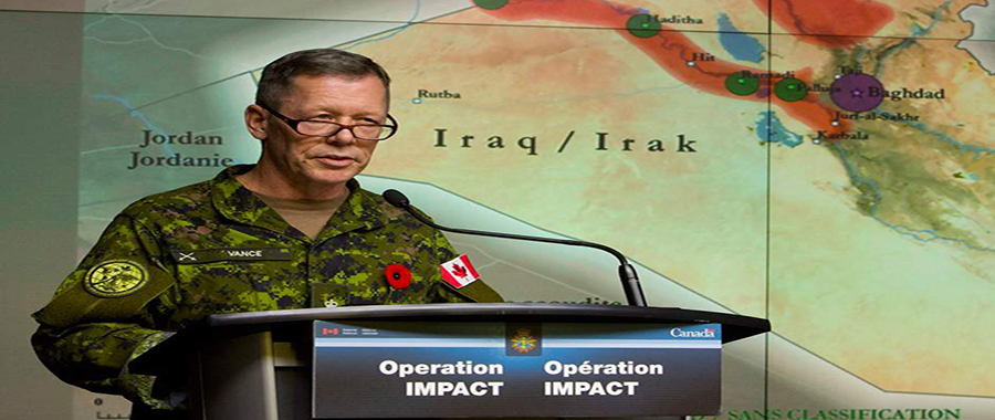 Kanada Genelkurmay Başkanı Kuzey Irak'ta..
