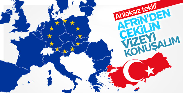 AB'den Türkiye'ye skandal vize serbesti şartı!..