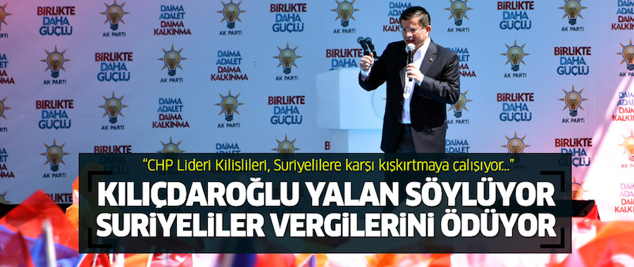 Başbakan: 'Kılıçdaroğlu yalan söylüyor'