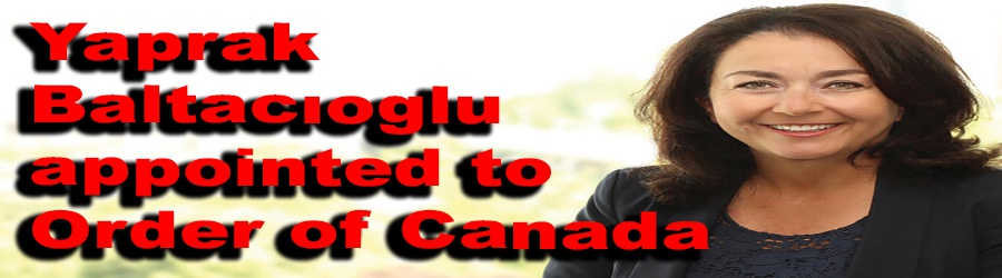 Turkish-Canadian professor Yaprak Baltacioglu appointed to Order of Canada