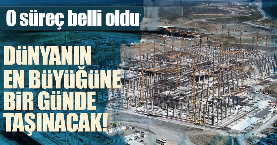 "Yeni havalimanını İstanbulumuza kavuşturacağız"