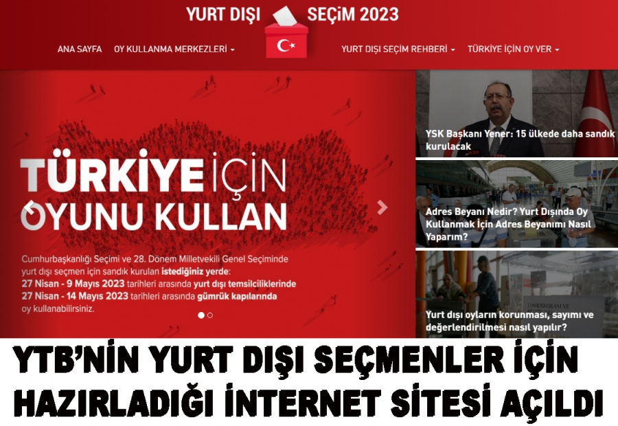 YTB tarafından yurt dışındaki Türkler için hazırlanan internet sitesi hizmete girdi