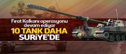 Tanklar ve iş makineleri sınırı geçti