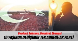 AK Parti 16 yaşında..