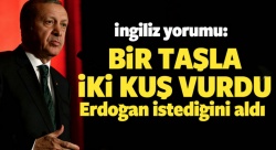 Economist: Erdoğan bir taşla iki kuş vurdu