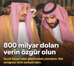 ''800 milyar doları verin özgür olun''