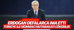 Juncker AB'yi uyardı!..