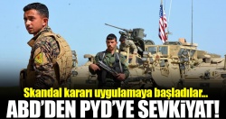 ABD'den terör örgütü PYD'ye silah sevkiyatı!