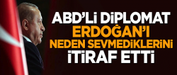 ABD'li diplomat Erdoğan'ı neden sevmediklerini itiraf etti..