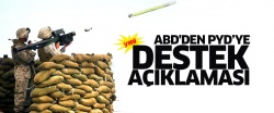 ABD'den PYD'ye yeni destek açıklaması..