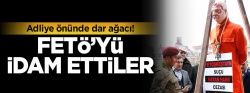 FETÖ'yü adliye önünde idam ettiler!..