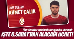 Ahmet Çalık resmen Galatasaray'da! İşte alacağı ücret...