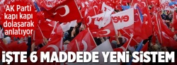 AK Parti sistemi 6 maddede anlatıyor