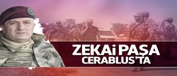 Zekai Paşa Cerablus'ta tatlı ikram etti