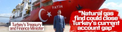 Turkish minister says natural gas find to close current account gap