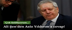 Ali Şen'den Aziz Yıldırım'a cevap!