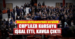 Anayasa görüşmelerinde gerginlik!..