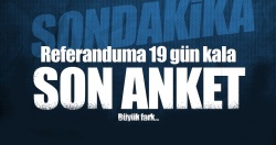 Seçime 19 gün kala son ankette 11 puan fark!..