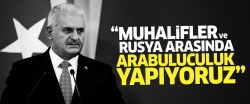 'Suriyeli muhalifler ve Rusya arasında arabuluculuk yapıyoruz'