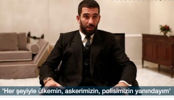 Arda Turan: "Askerimizin, polisimizin yanındayım"