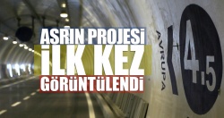 Avrasya Tüneli'nin içi görüntülendi..